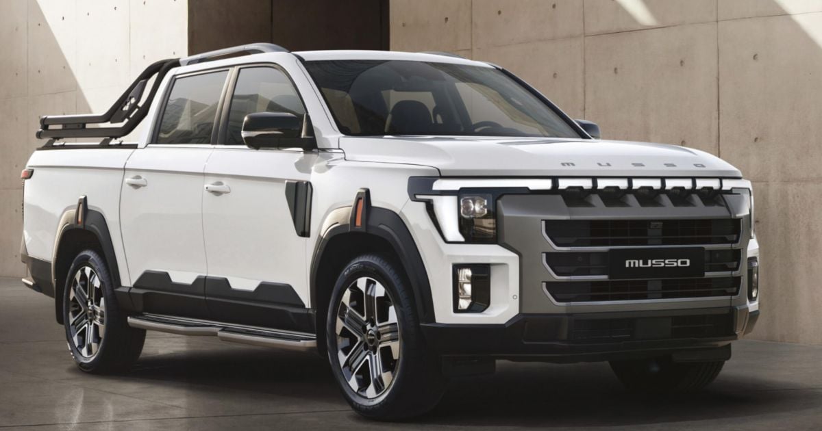 Novo KGM Musso quadradão revelado para enfrentar HiLux e Ranger antes do lançamento australiano