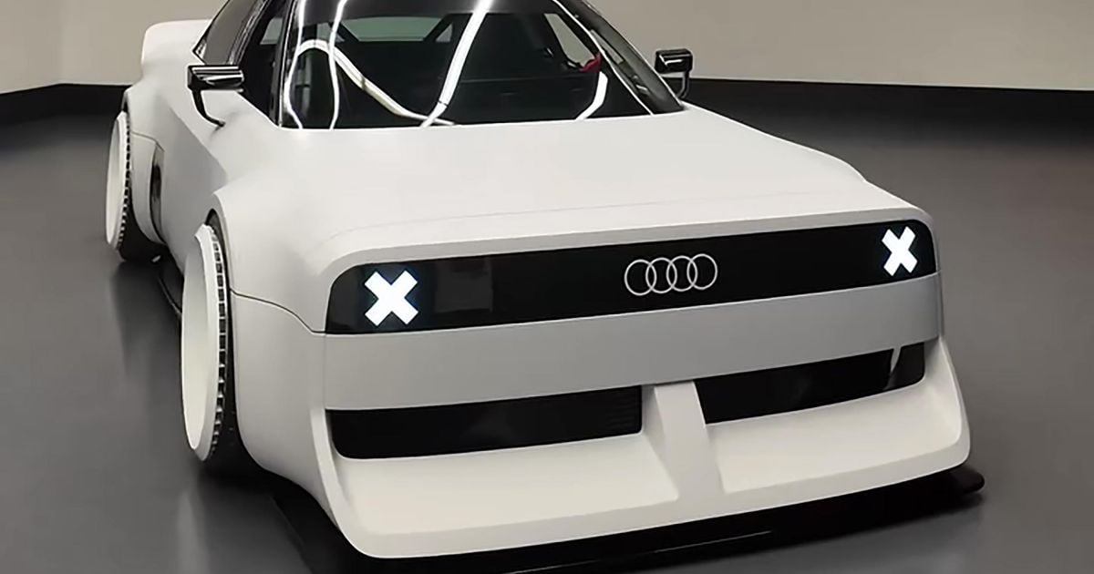 Conceito Audi GT50 comemora 50 anos de motores de cinco cilindros