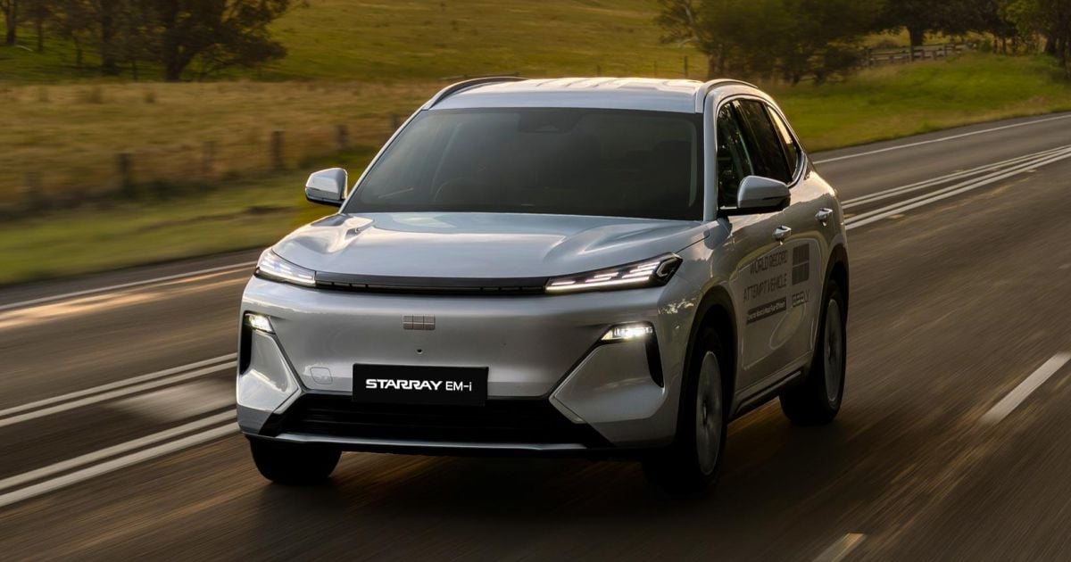 Geely Starray EM-i PHEV SUV quebra o recorde mundial do Guinness… com uma pegadinha