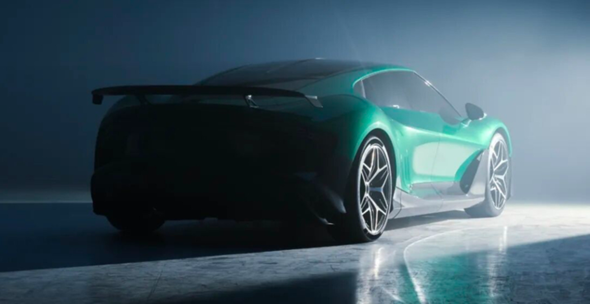 Este supercarro chinês tem 4 portas, 1.000 HP e pinos de roda de caminhonete