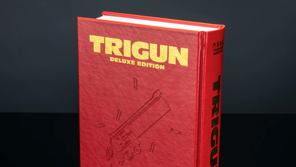 O mangá Trigun Deluxe Edition da Dark Horse é uma pechincha no momento
