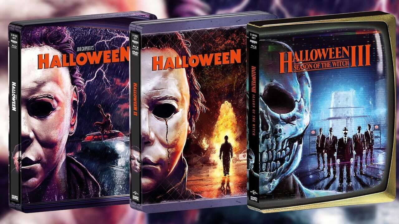 Steelbooks e conjuntos de caixas exclusivos para Halloween 4K à venda pelos preços mais baixos ainda