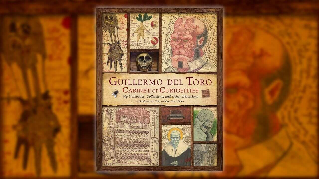 O livro de capa dura do Gabinete de Curiosidades de Guillermo del Toro está com 25% de desconto