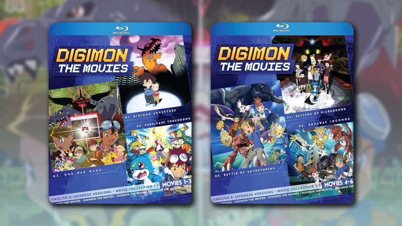 Encomende a coleção Blu-Ray de filmes Digimon por US $ 20 antes do lançamento em 30 de dezembro