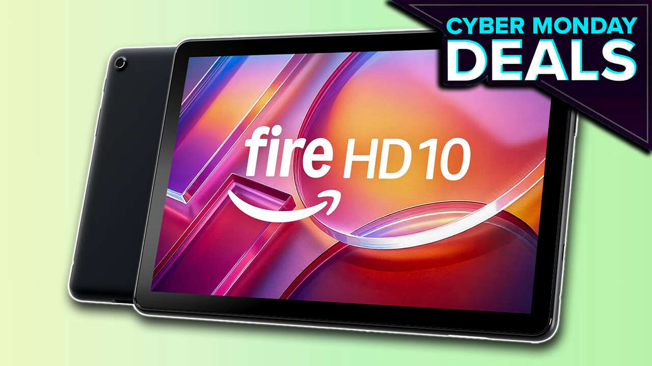 O tablet Amazon Fire HD 10 tem 50% de desconto na Cyber ​​​​Monday