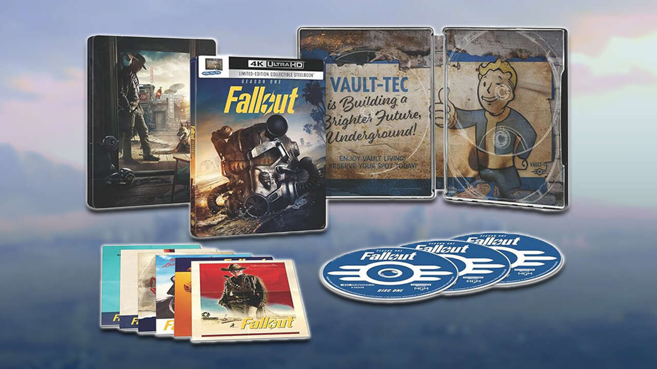 Fallout Season 1 Limited Edition Steelbook reabastecido na Amazon