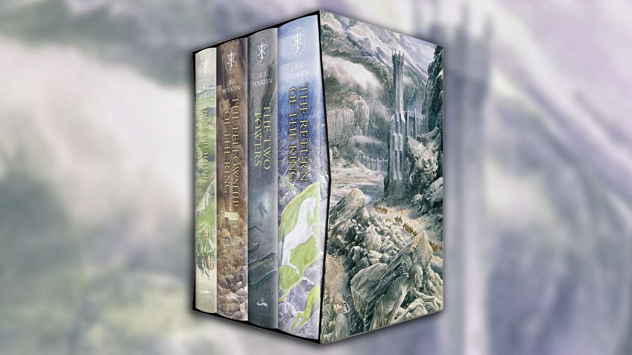 Novo conjunto de caixa ilustrada do Senhor dos Anéis e do Hobbit reabastecido com quase 50% de desconto na Amazon
