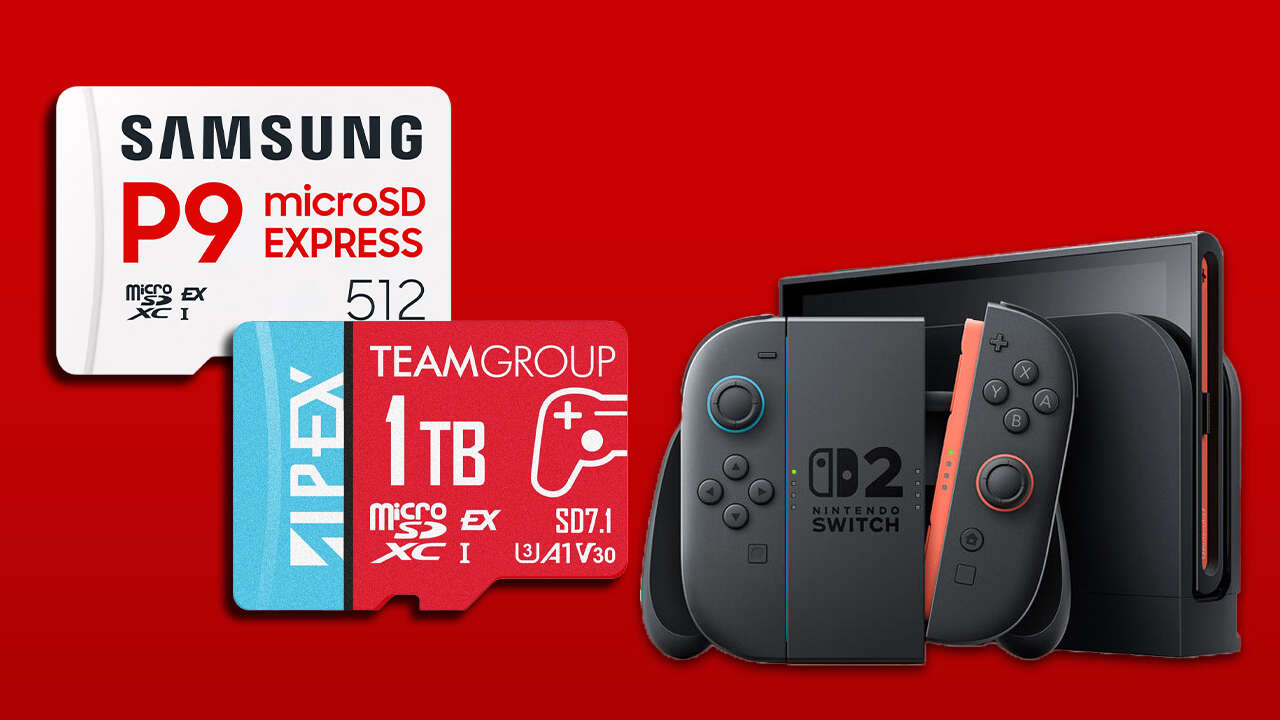 Triplique o armazenamento do seu Nintendo Switch 2 com esta oferta MicroSD Express de 512 GB da Samsung