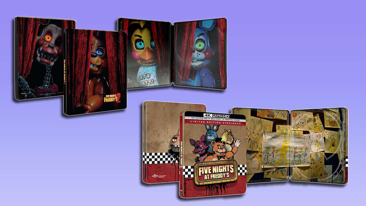 As pré-encomendas de Steelbook de edição limitada de Five Nights At Freddy’s 2 estão ativas