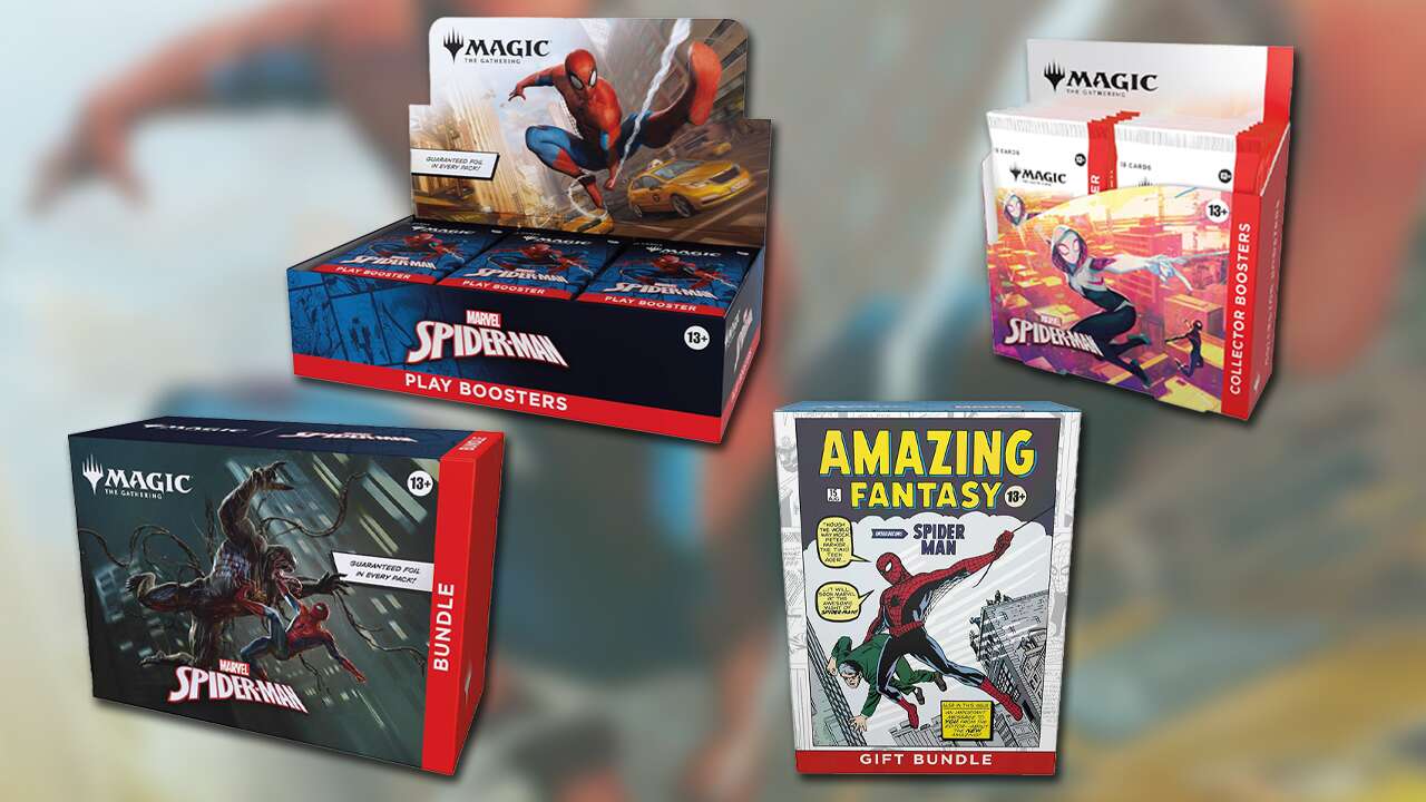 Marvel’s Spider-Man Magic: The Gathering Booster Box tem quase 50% de desconto na Amazon