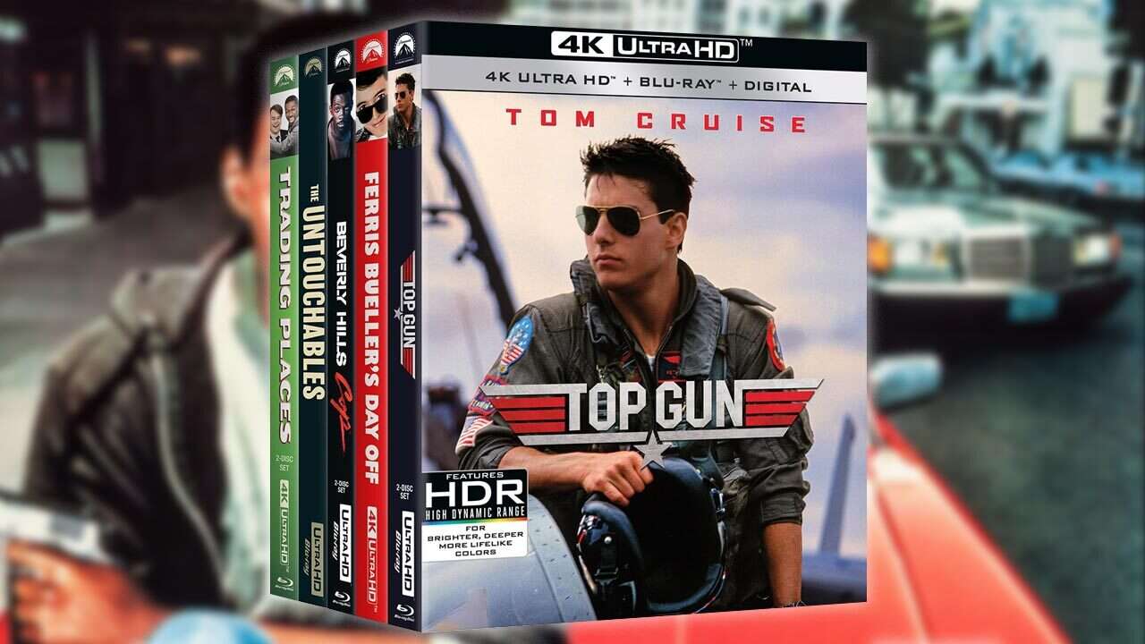 Amazon acaba de lançar um pacote exclusivo de filmes Blu-Ray 4K dos anos 80
