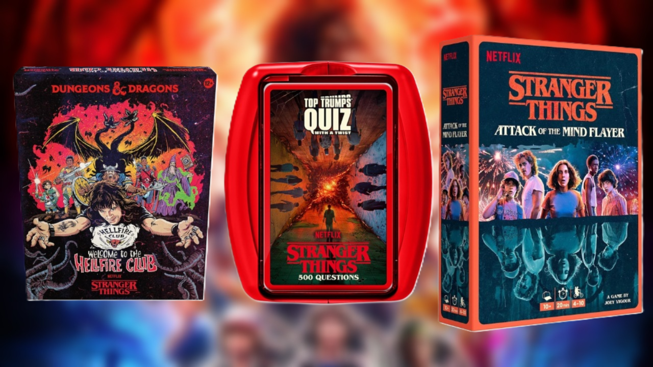Todos os jogos de mesa e quebra-cabeças de Stranger Things disponíveis antes do final da série