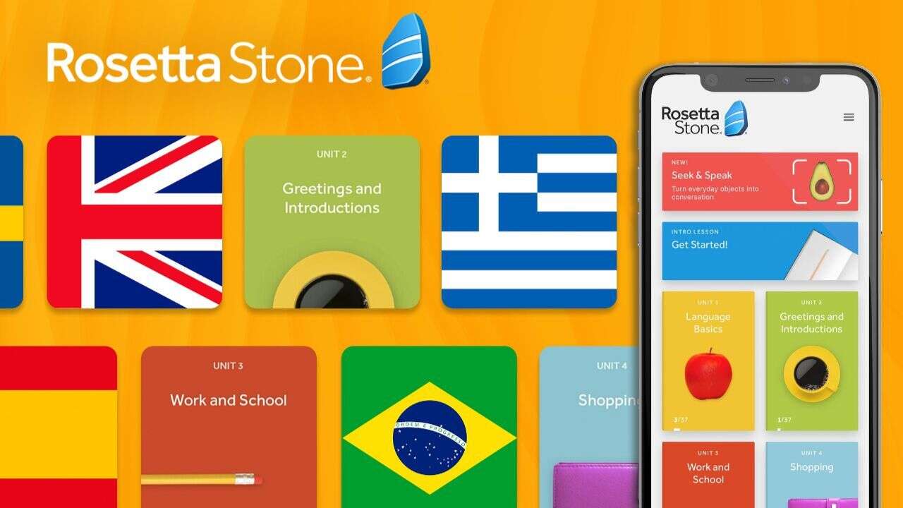 Economize mais de 60% no acesso vitalício ao Rosetta Stone