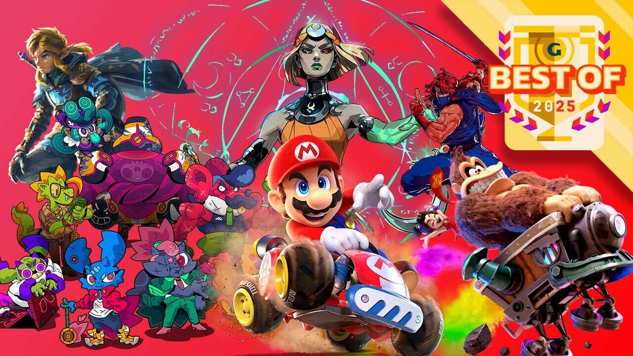 Os melhores jogos Switch de 2025, de acordo com o Metacritic