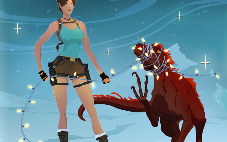 Os desenvolvedores de jogos estão comemorando as festas de fim de ano com esses cartões criativos