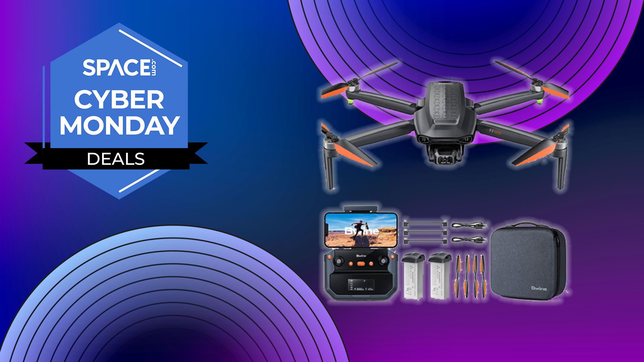 47% de desconto e o preço mais baixo de todos os tempos nesta oferta de drones da Cyber ​​​​Monday