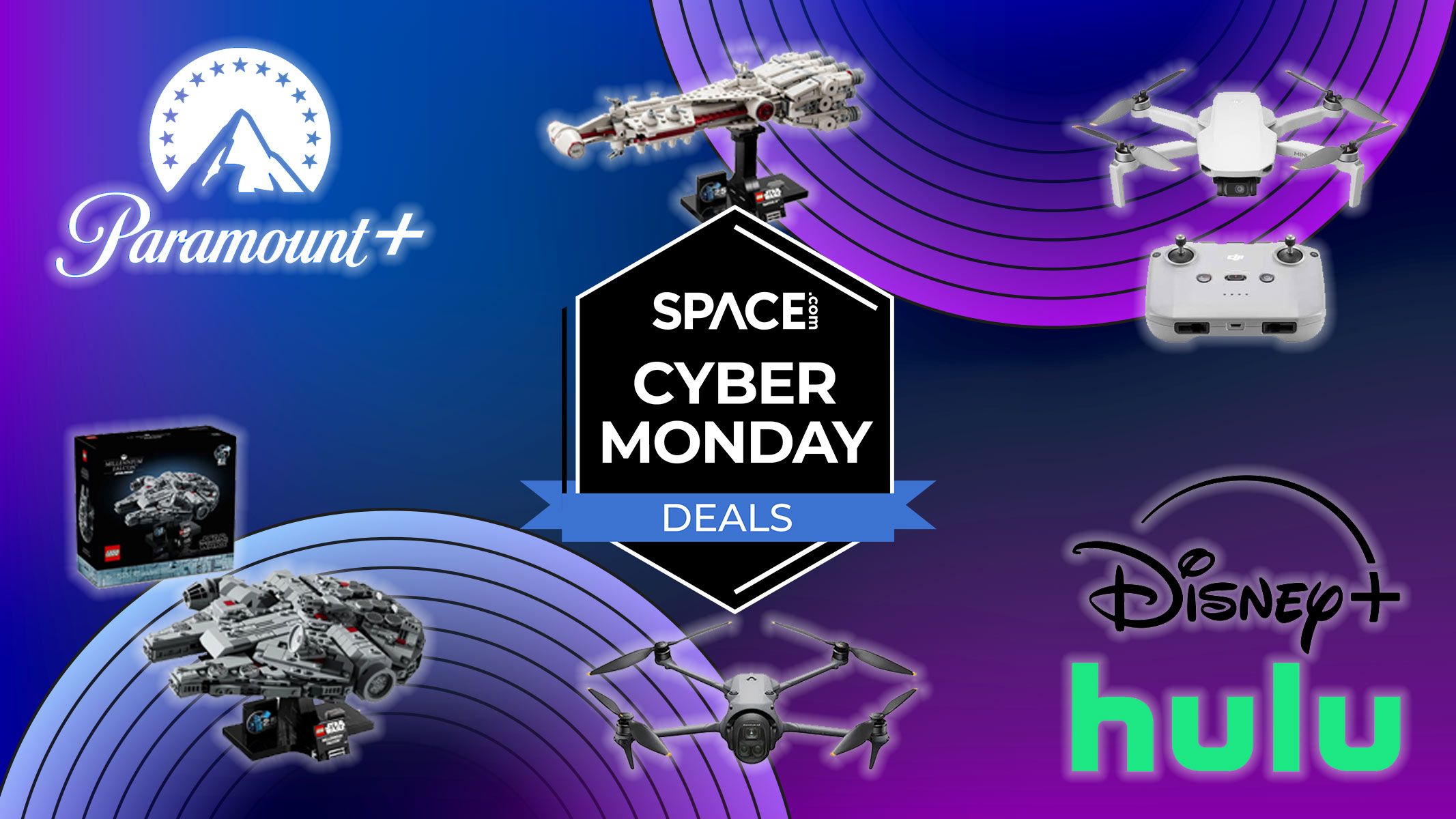 Todas as suas ofertas imperdíveis de streaming da Cyber ​​​​Monday, Lego e drones de última hora, tudo em um só lugar