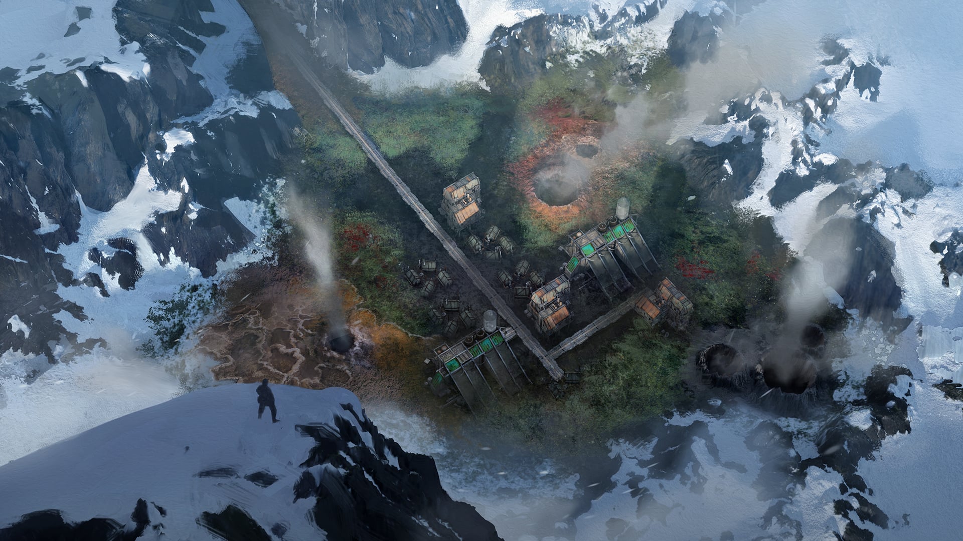 Atualização do desenvolvedor Frostpunk 1886, arte conceitual