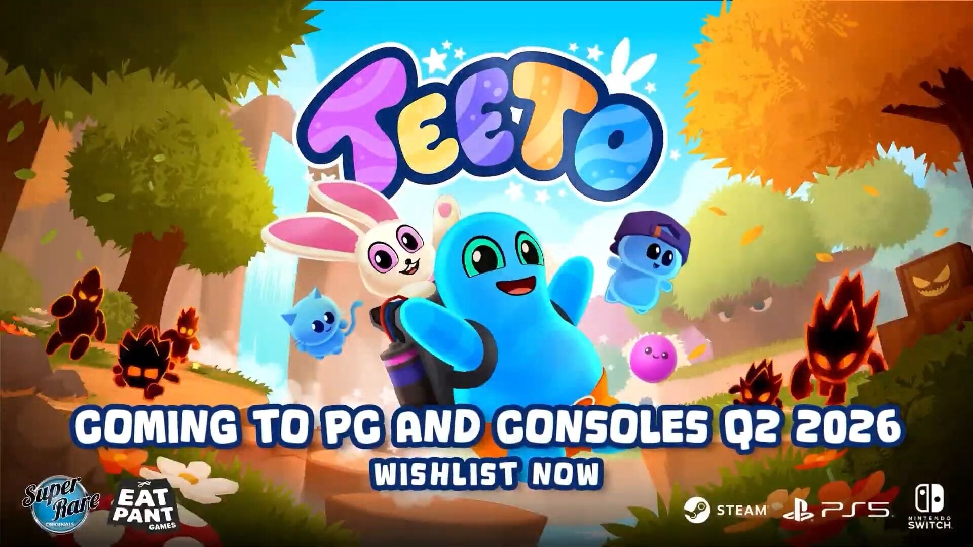 Teeto será lançado no segundo trimestre de 2026 para PS5, Switch e PC