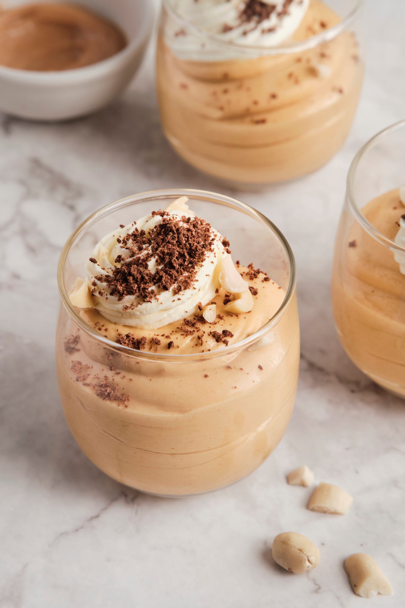 Receita de Mousse de Manteiga de Amendoim – Food Faith Fitness