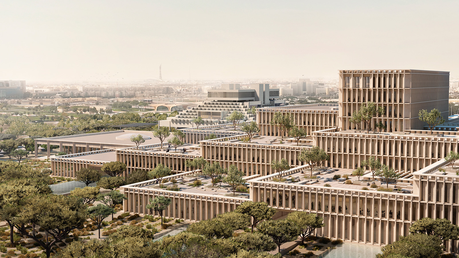 Frida Escobedo projetará o novo edifício do Ministério do Catar com reutilização adaptativa de um marco modernista em Doha