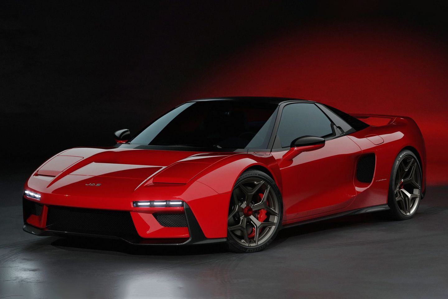 Honda NSX reinventado como JAS Tensei