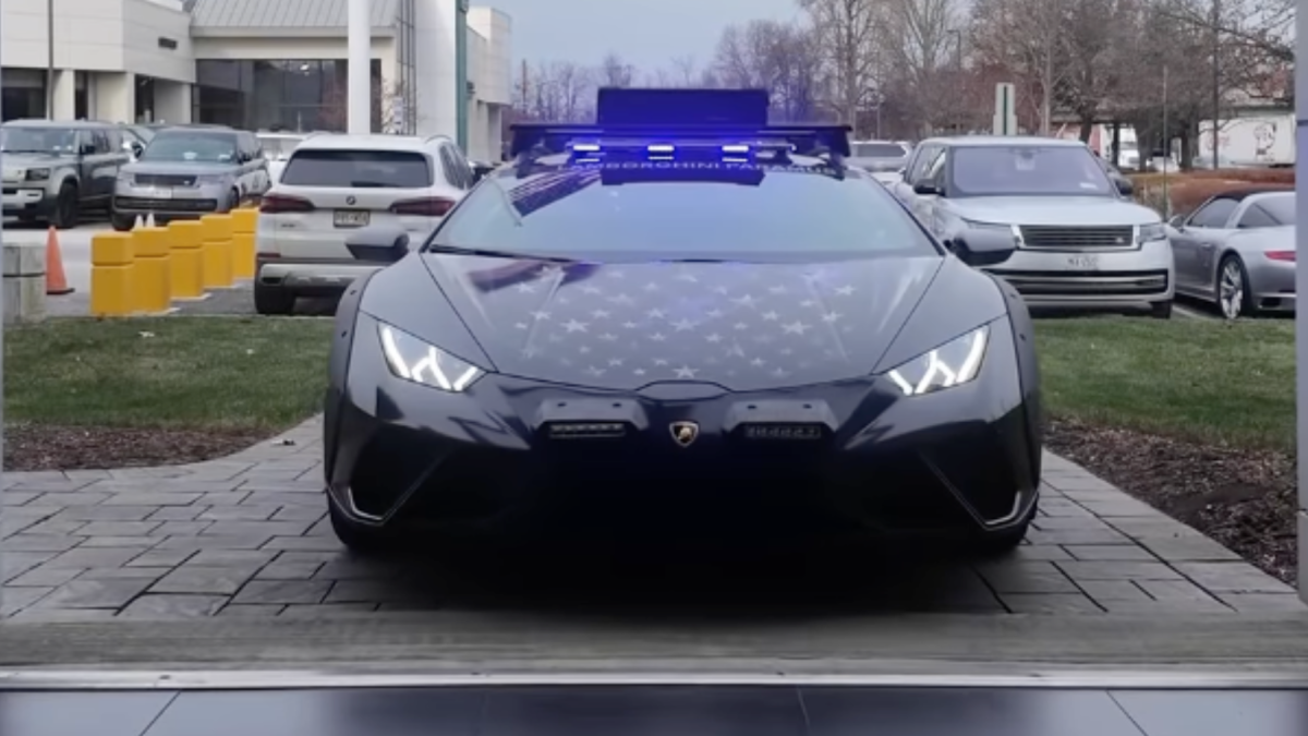 Este departamento de polícia de Nova Jersey está usando um Lamborghini para combater a crise dos opióides