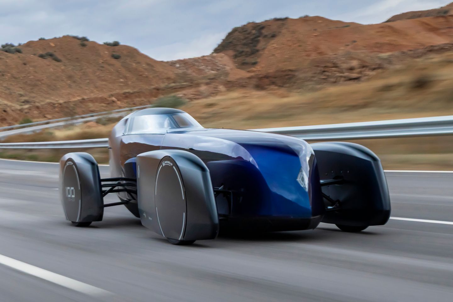 Wild Renault Filante reivindica recorde de eficiência EV