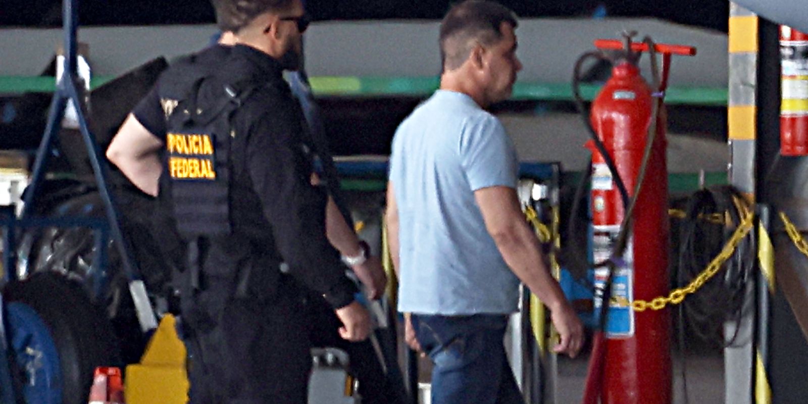 Silvinei Vasques chega a Brasília e ficará preso na Papuda