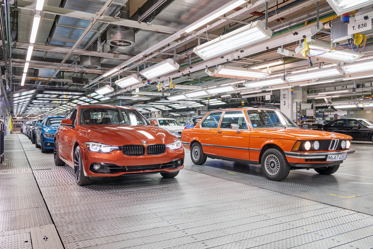 BMW Série 3 comemora marco de produção de 50 anos e 18 milhões de carros construídos