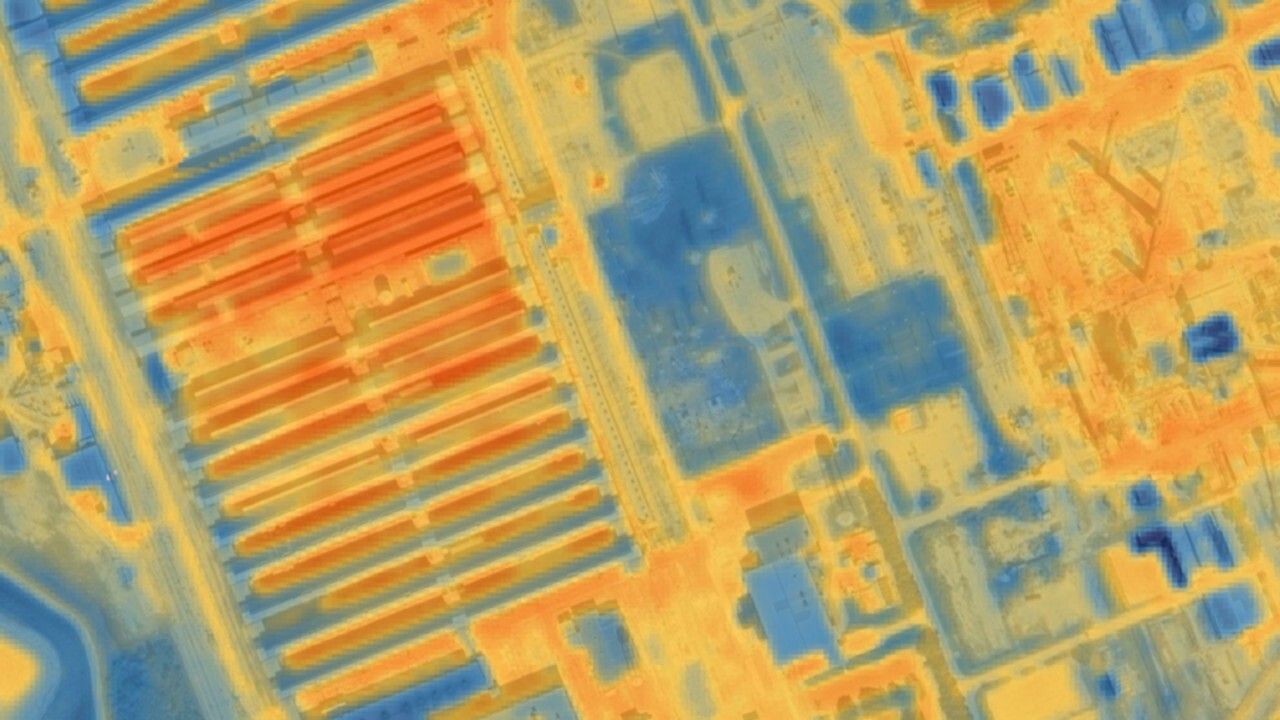 Satélites revelam vazamento de calor do maior centro de mineração de criptomoedas dos EUA