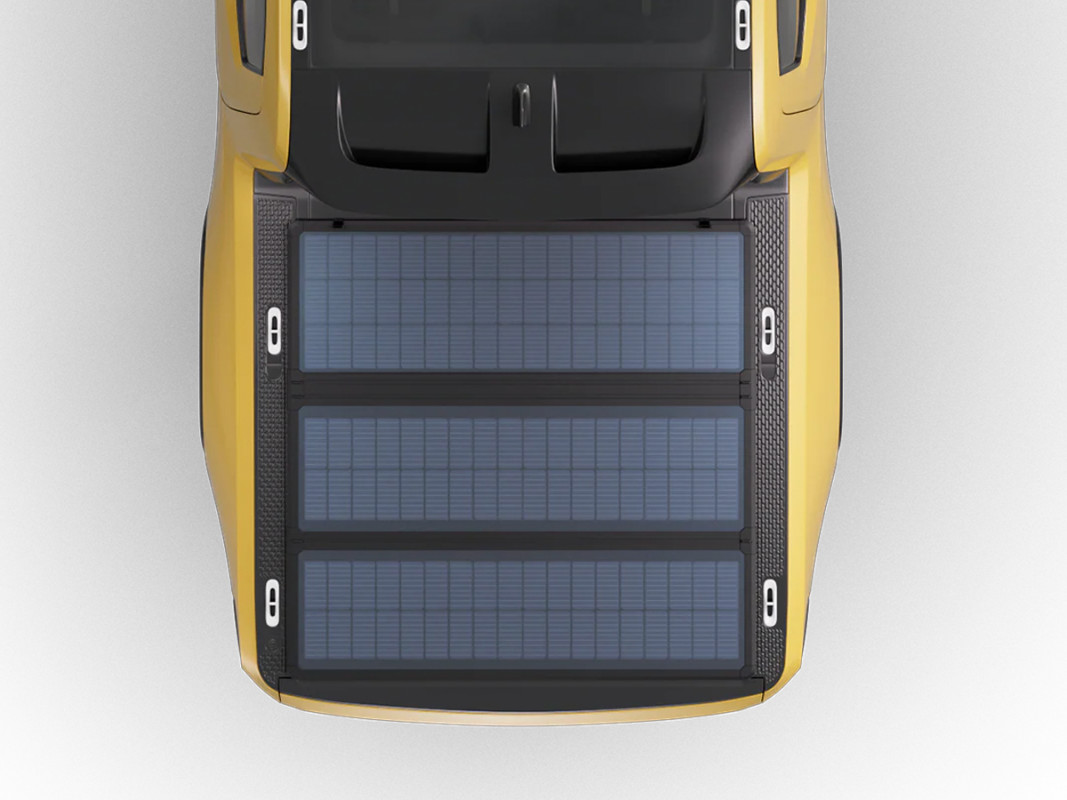 Proprietários de Rivian R1T agora podem usar energia solar