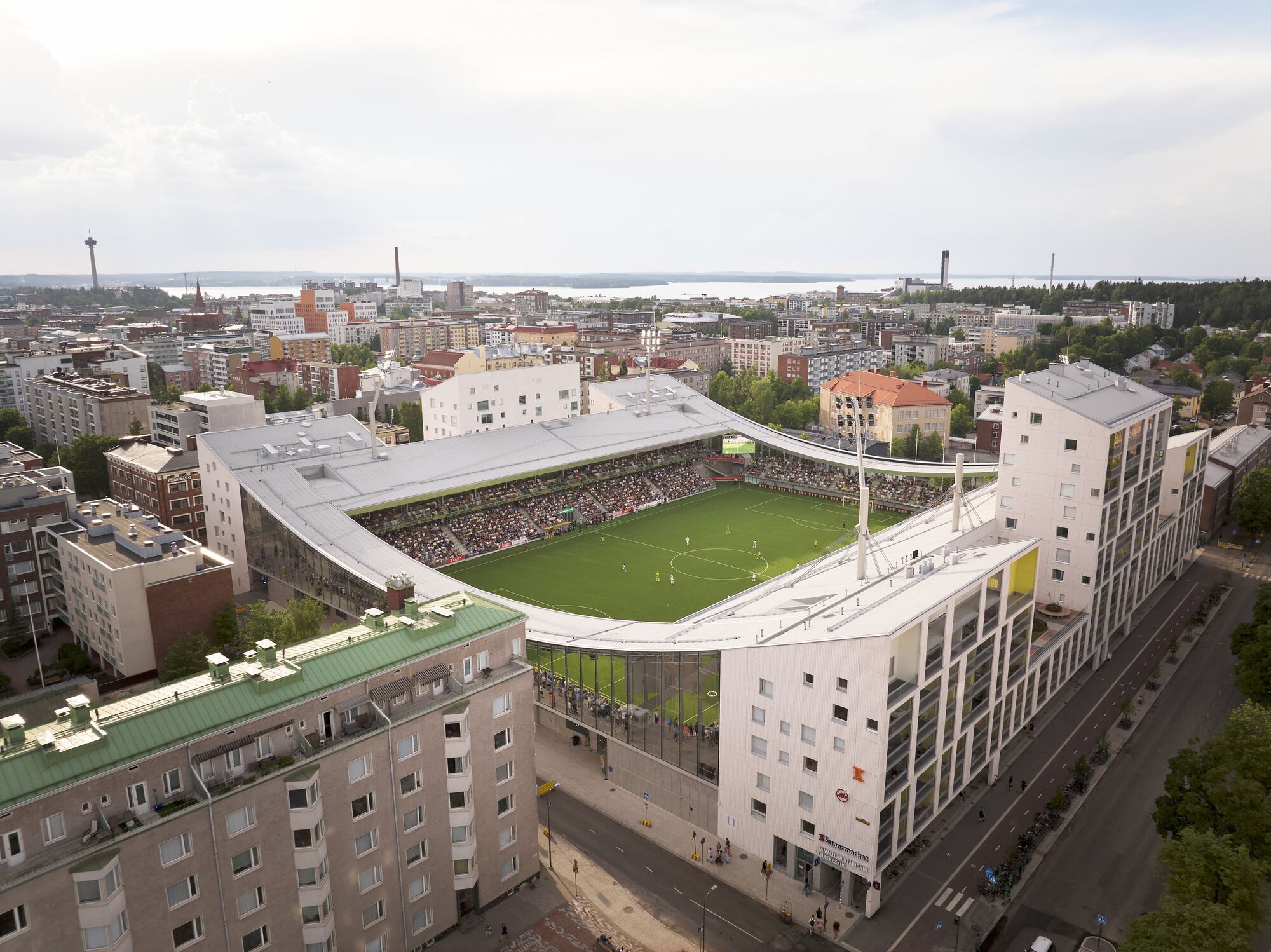 Estádio Híbrido Tammela / JKMM Architects
