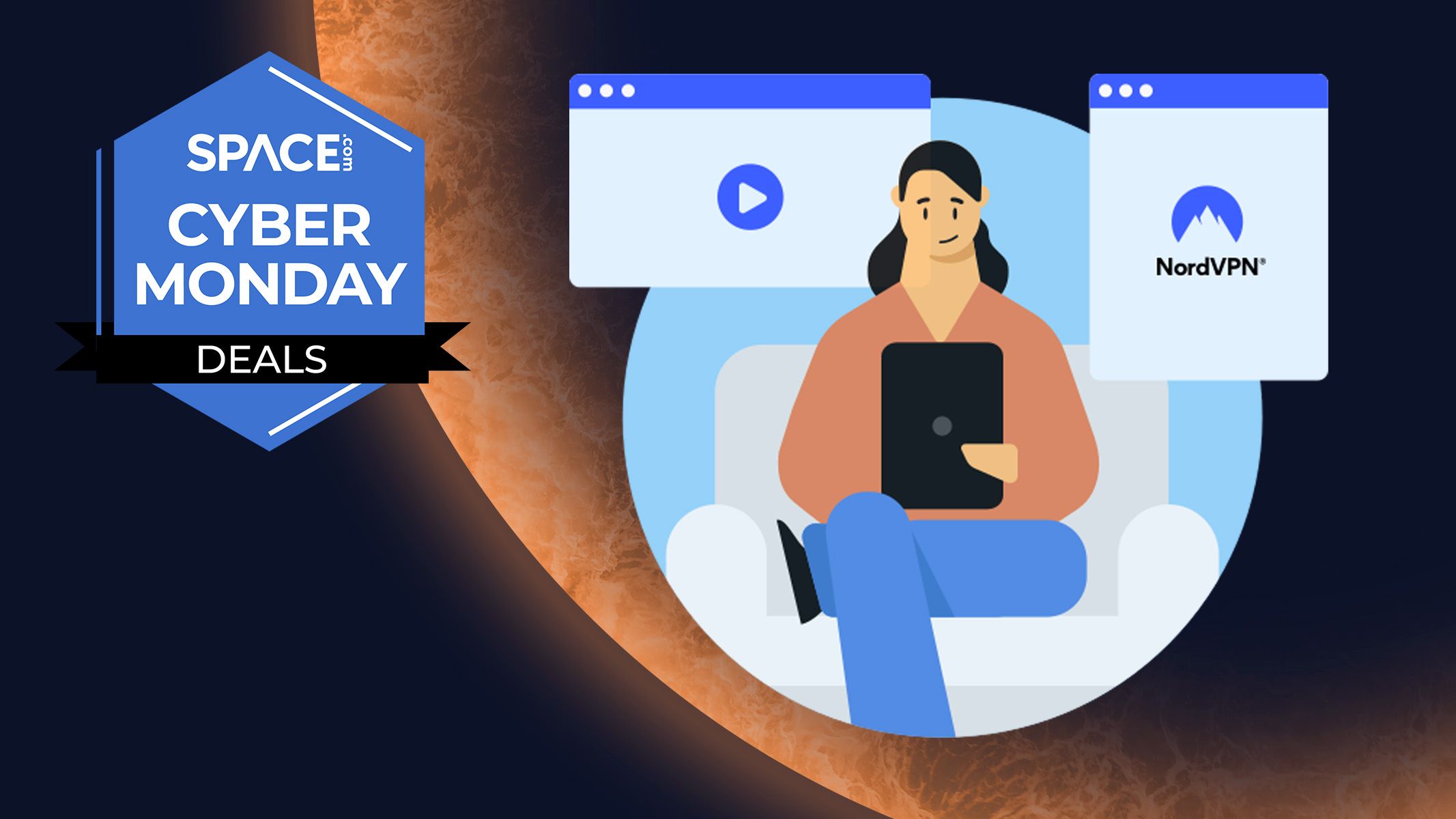 Fazendo compras online nesta Cyber ​​​​Monday? Fique seguro com 77% de desconto nesta oferta NordVPN.