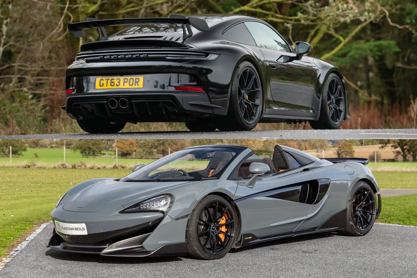 2022 911 GT3 vs 2019 600LT | Confronto manchado!