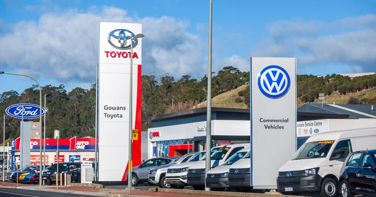 Grandes marcas de automóveis estão perdendo participação à medida que o mercado de carros novos da Austrália se fragmenta