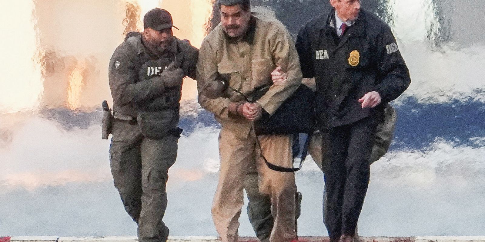 Após sequestro, Maduro e esposa são levados para Corte em Nova York
