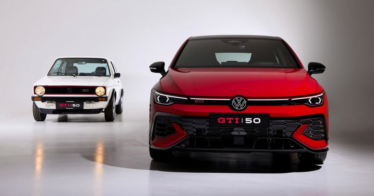 Volkswagen Golf GTI completa 50 anos, grandes comemorações de aniversário planejadas para 2026