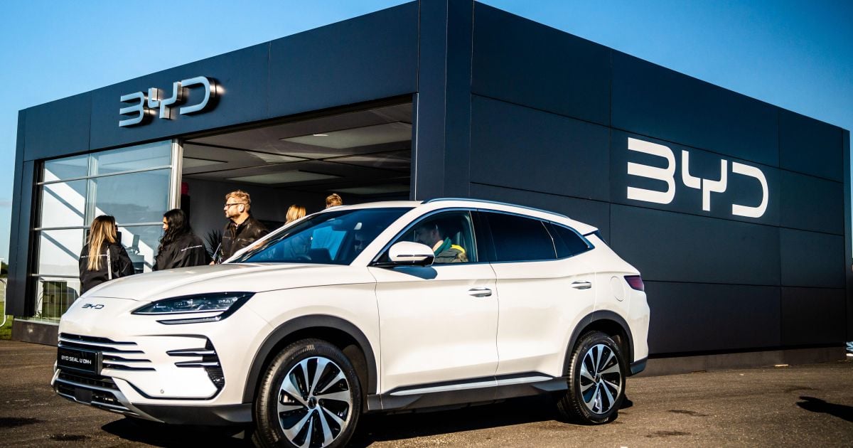 BYD perde meta de vendas em quase um milhão de carros