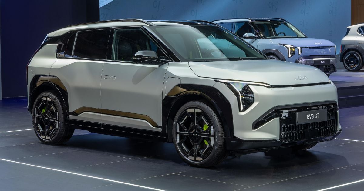 Modelos esportivos Kia EV3 GT, EV4 GT e EV5 GT revelados