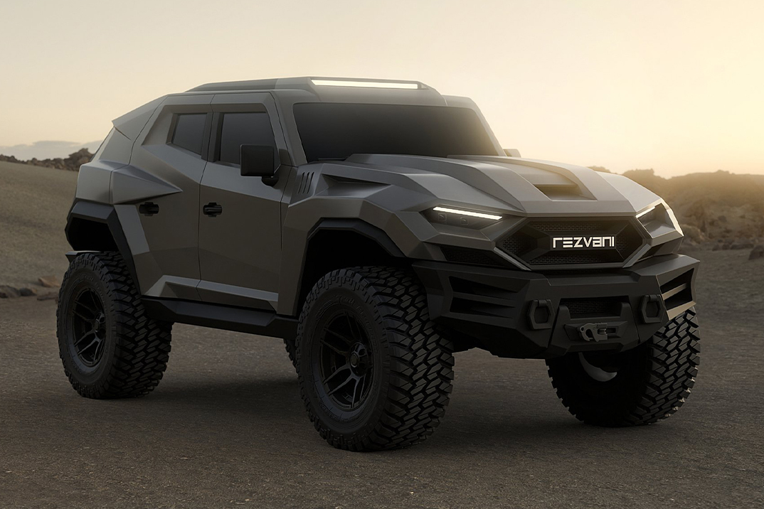 O tanque 2026 de Rezvani é um SUV tático de 1.000 HP construído para o fim do mundo