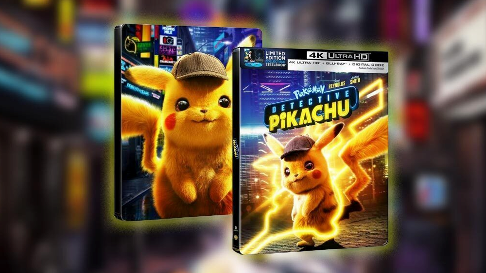 Detective Pikachu 4K Steelbook Edition custa apenas 20 dólares na Amazon