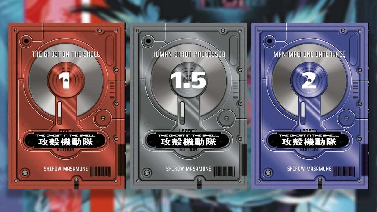 O conjunto de caixa de mangá Deluxe de Ghost In The Shell será lançado no próximo mês