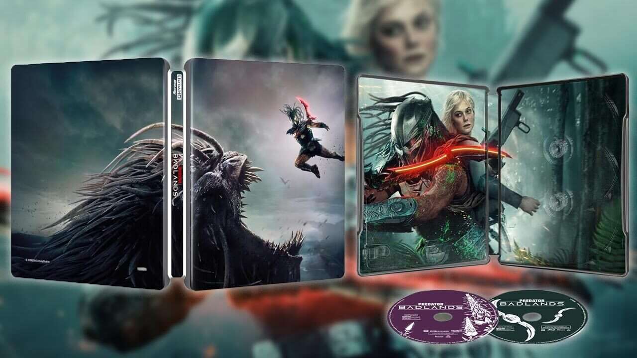 Predator: Badlands Limited Edition 4K Steelbook disponível para encomenda