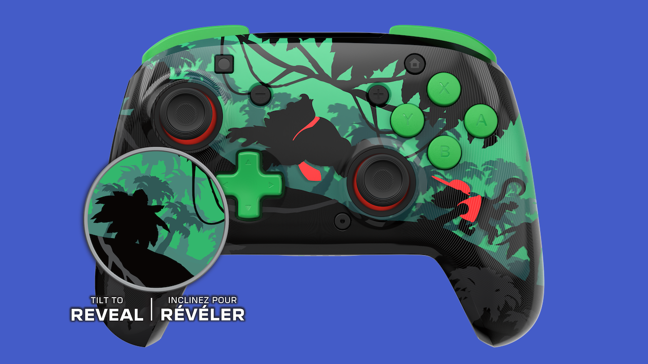 Controlador sem fio com tema Donkey Kong e arte lenticular obtém grande desconto