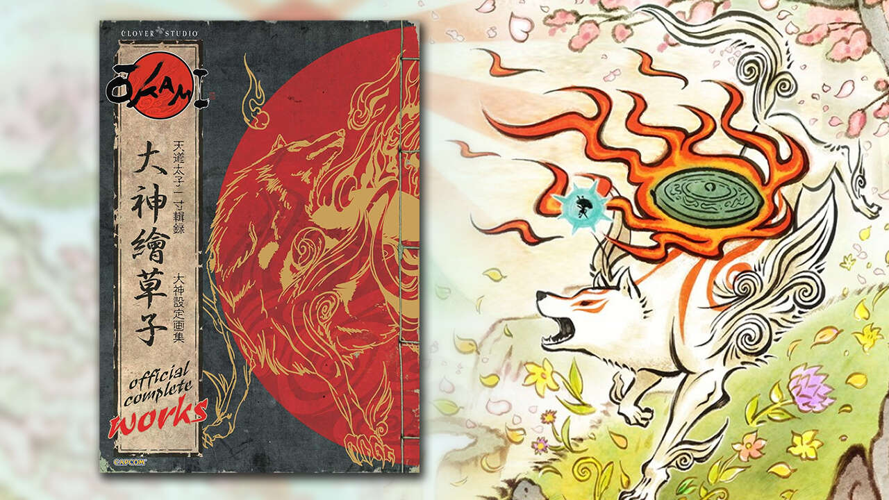 Este popular livro de arte de Okami está finalmente de volta ao estoque