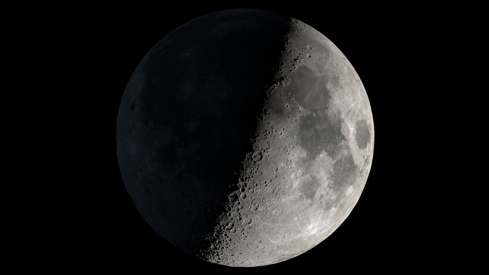 3 impressionantes crateras lunares para explorar durante a lua crescente semi-iluminada esta noite