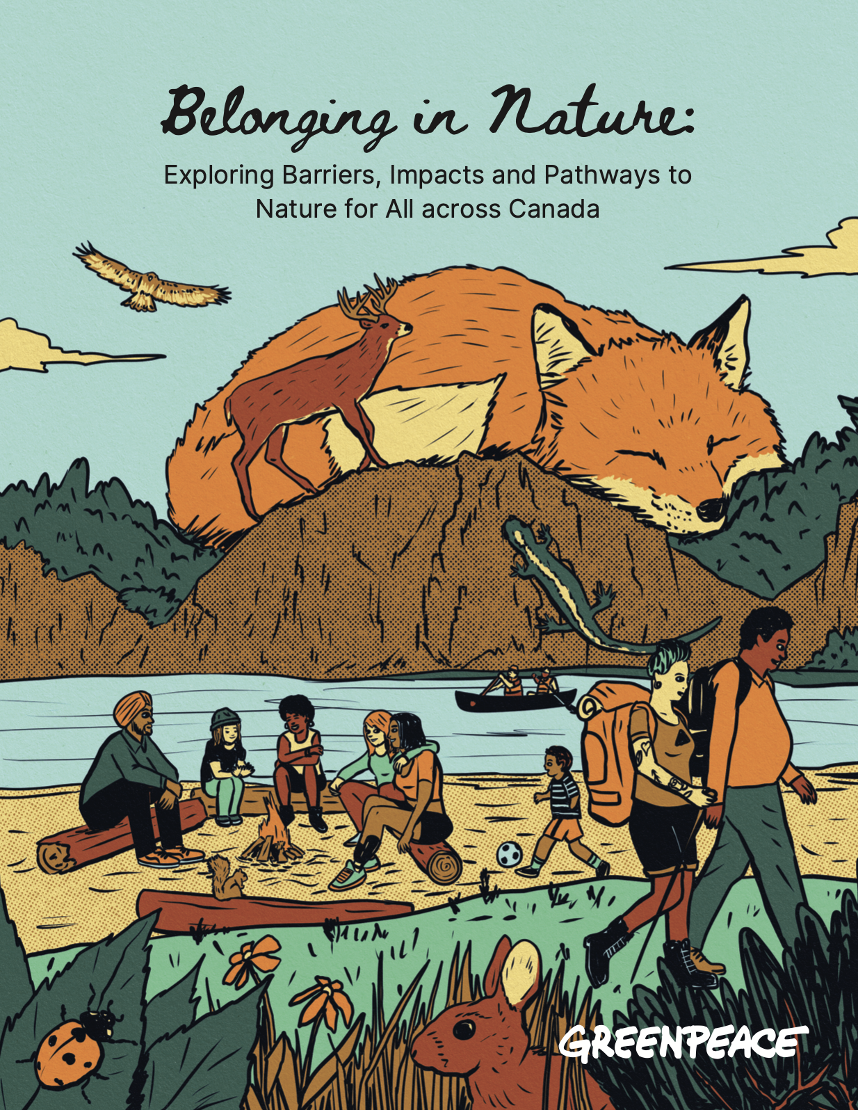 Relatório: Pertencer à Natureza: Barreiras, Impactos e Caminhos para a Natureza para Todos em todo o Canadá