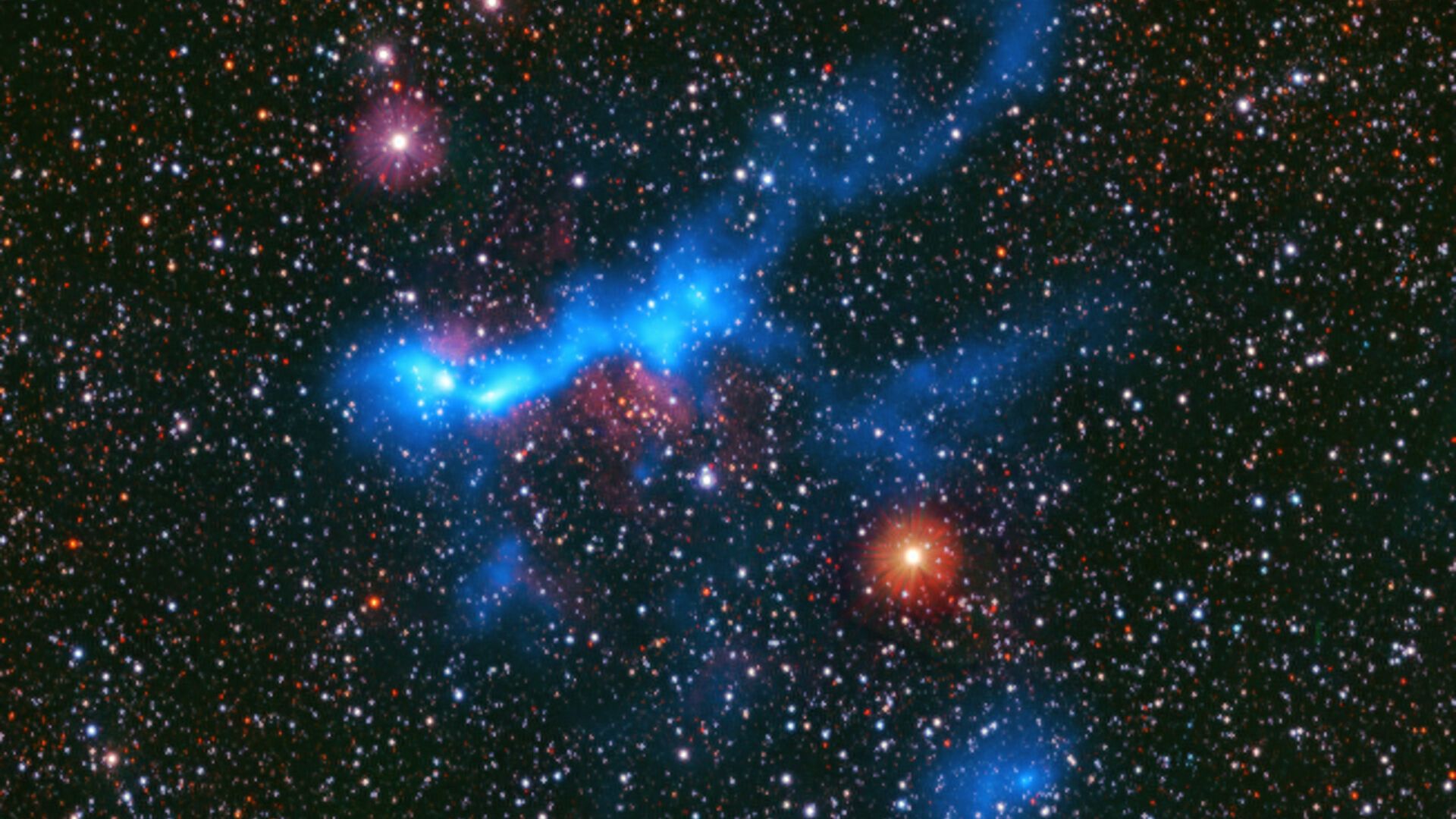 Em busca de estrelas recém-nascidas com foto de CAFEÍNA do dia de 22 de janeiro de 2026