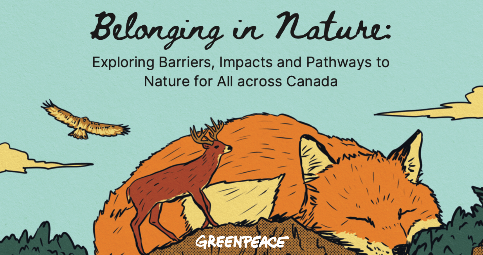 Relatório: Pertencer à Natureza: Barreiras, Impactos e Caminhos para a Natureza para Todos em todo o Canadá